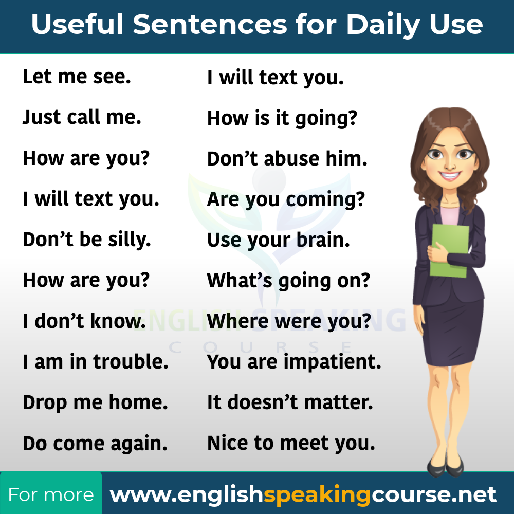 English Phrases For Daily Use Advanced