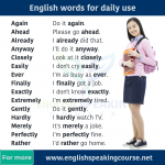 Daily Use Smart English Words